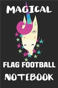 Magical Flag Football Notebook