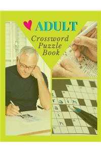 Adult Crossword Puzzle Book