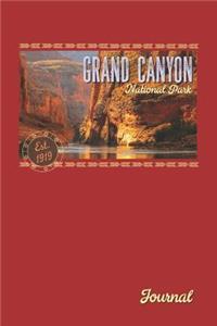 Grand Canyon National Park Est. 1919 Journal