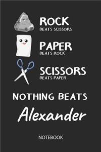 Nothing Beats Alexander - Notebook