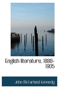 English Literature, 1880-1905