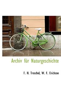 Archiv Fur Naturgeschichte
