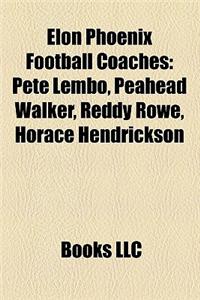 Elon Phoenix Football Coaches