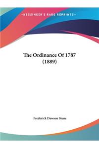 The Ordinance of 1787 (1889)