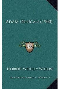 Adam Duncan (1900)