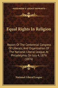 Equal Rights In Religion