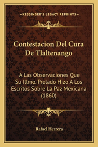 Contestacion Del Cura De Tlaltenango