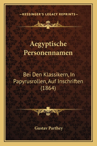 Aegyptische Personennamen