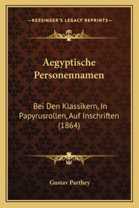 Aegyptische Personennamen