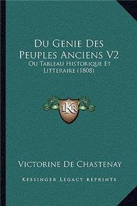Du Genie Des Peuples Anciens V2