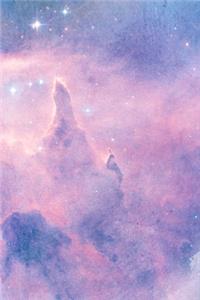 Painted Galaxy Composition Notebook - Small Ruled Notebook - 6x9 Lined Notebook (Softcover Journal / Notebook / Diary)
