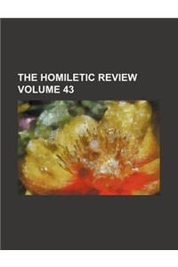 The Homiletic Review Volume 43