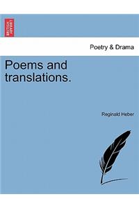 Poems and Translations.
