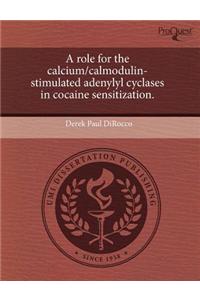 A Role for the Calcium/Calmodulin-Stimulated Adenylyl Cyclases in Cocaine Sensitization