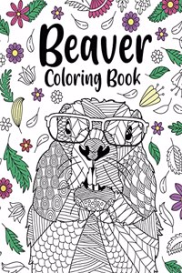 Beaver Coloring Book