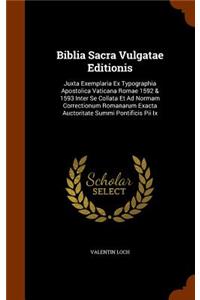 Biblia Sacra Vulgatae Editionis