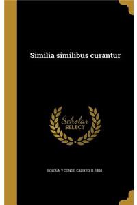 Similia similibus curantur