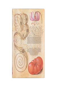 Paperblanks Lily & Tomato Mira Botanica Softcover Flexi MIDI Lined 176 Pg 100 GSM