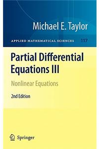 Partial Differential Equations III