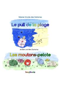 pull de la plage - Les moutons-pelote