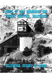 Mines of San Bernadino and Tulare Counties, California
