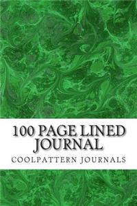 100 Page Lined Journal