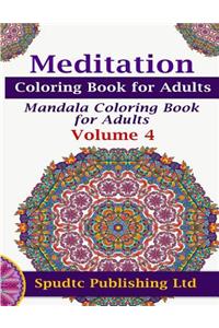 Meditation Coloring Book for Adults