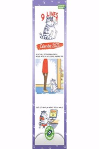 2023 9 Lives Slim Calendar Plastic Free