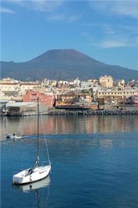 Naples, Italy with Mt. Vesuvius in Background Journal