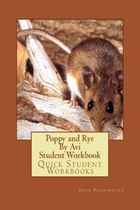 Poppy and Rye by Avi Workbook (Quick Student Workbooks)
