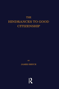Hindrances to Good Citizenship