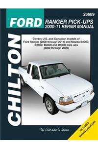 Chilton-Tcc Frd Ran Pu 00-11 Mazda B Pu 00-09