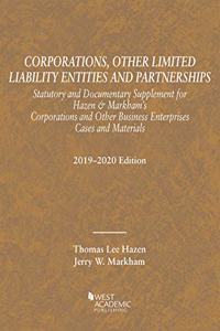 Corporations, Other Limited Liability Entities, Statutory and Documentary Supplement, 2019-2020