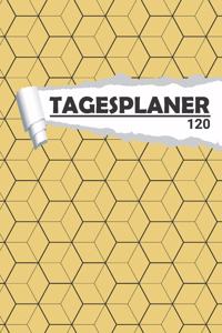 Tagesplaner Hexagon gelb