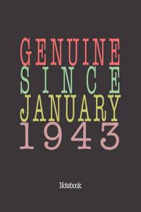 Genuine Since January 1943