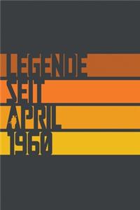 Legende seit April 1960