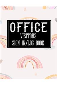 Office Visitors Sign in Log Book