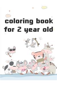 coloring book for 2 year old