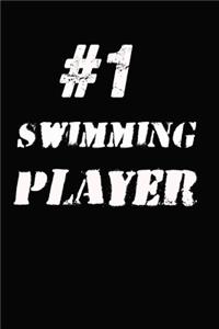 #1 Swimming Player Notebook