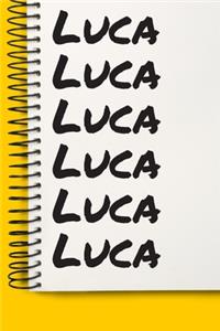 Name Luca A beautiful personalized