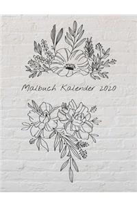 Malbuch Kalender 2020