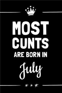 Most Cunts Are Born In July