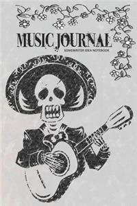 MUSIC JOURNAL Songwriter Idea Notebook