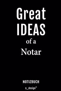 Notizbuch für Notare / Notar / Notarin