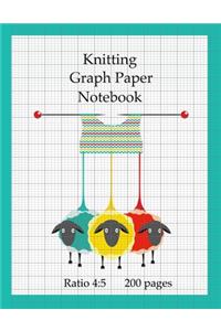 Knitting Graph Paper Notebook