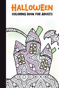 Halloween Coloring Book for Adults