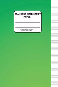 Standard Manuscript Paper