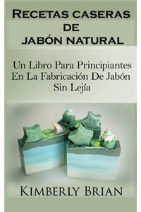 Recetas caseras de jabón natural