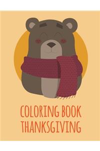 coloring book thanksgiving