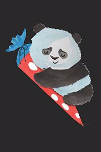 Panda Bear School Notebook